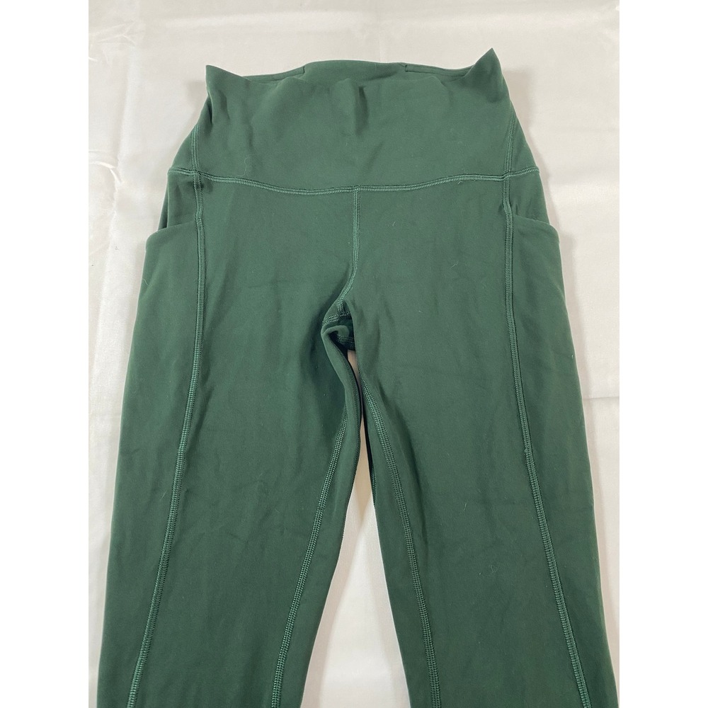 Lululemon Align High-Rise Pant with Pockets 25" Rainforest Green Size 6 LW5DCES - Picture 6 of 13